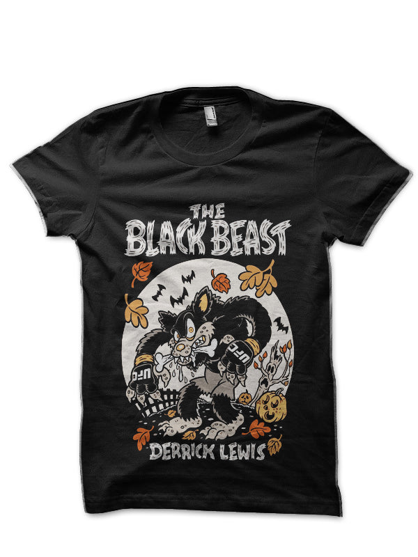 Derrick Lewis Black T-Shirt Style002 Hoodie, Sweatshirt | PureTeeCo.com
