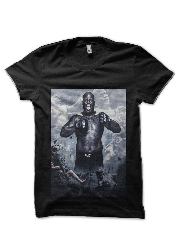 Derrick Lewis Black T-Shirt Style001 Hoodie, Sweatshirt | PureTeeCo.com