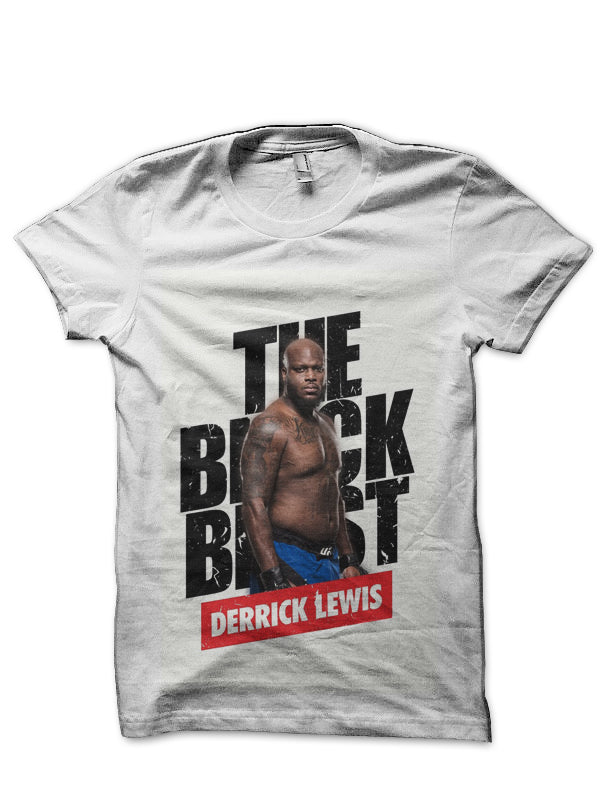 Derrick Lewis White T-Shirt Style001 Hoodie, Sweatshirt | PureTeeCo.com