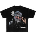 Desert Solider  Garment-Dyed Boxy Shirt Streetwear Y2K