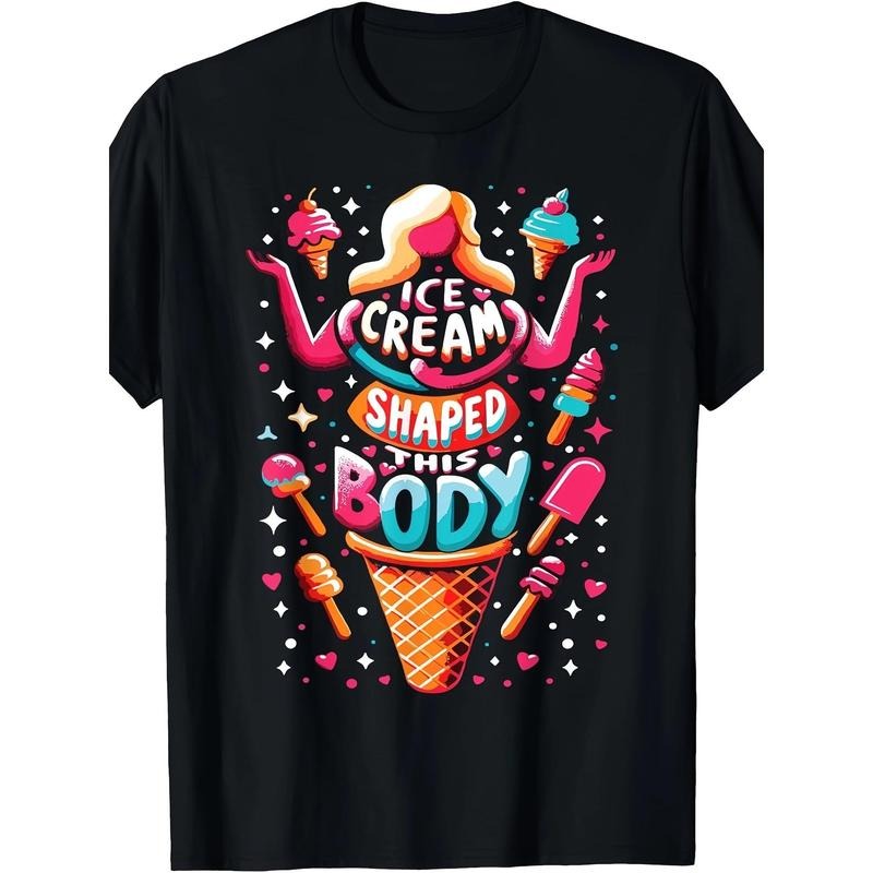 Dessert Ice Cream T-Shirt -100% Cotton Made in USA Hoodie, Sweatshirt | PureTeeCo.com