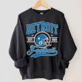 Detroit Football Shirt, Vintage Style Detroit Football shirt, Sunday Football Hoodie, Sweatshirt | PureTeeCo.com