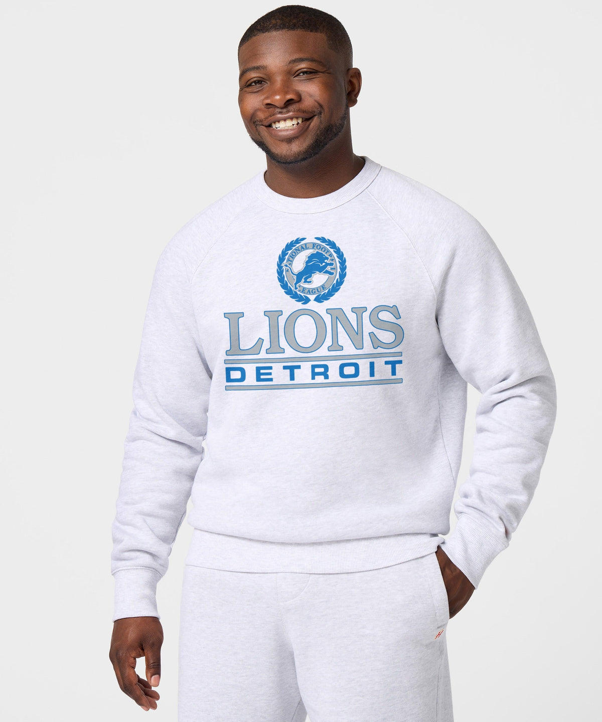 Detroit Lions Crest Crewneck