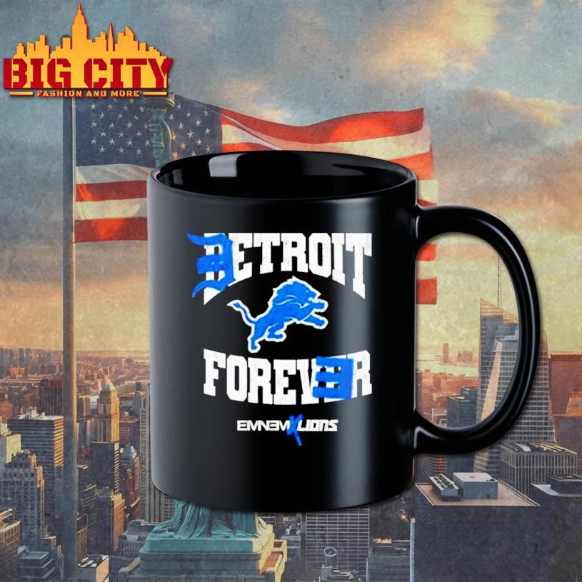 Detroit Lions DEtrit Forever Eminem Lions shirt