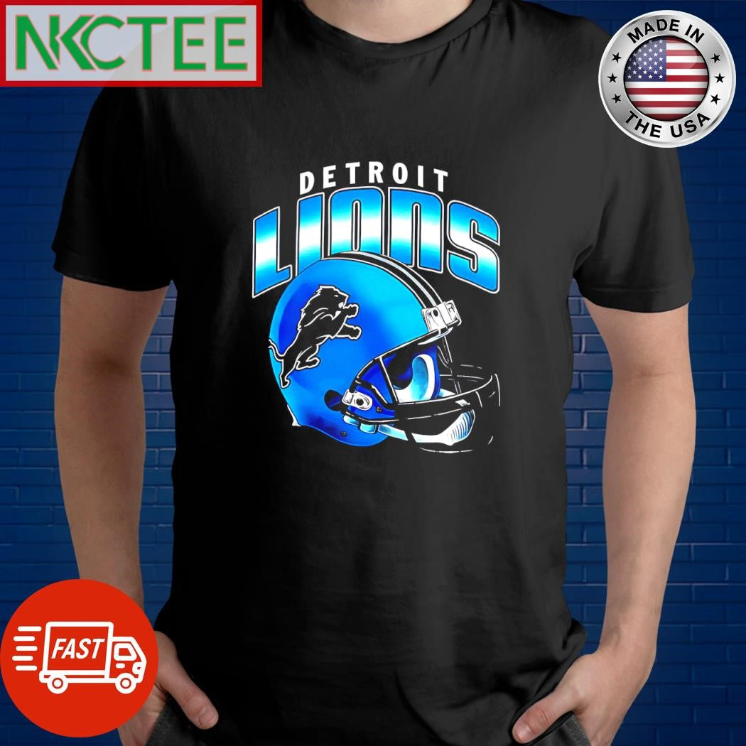 Detroit Lions Helmet logo shirt