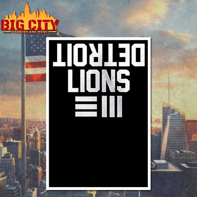 Detroit Lions X Eminem Down With Detroit Logo Shirt