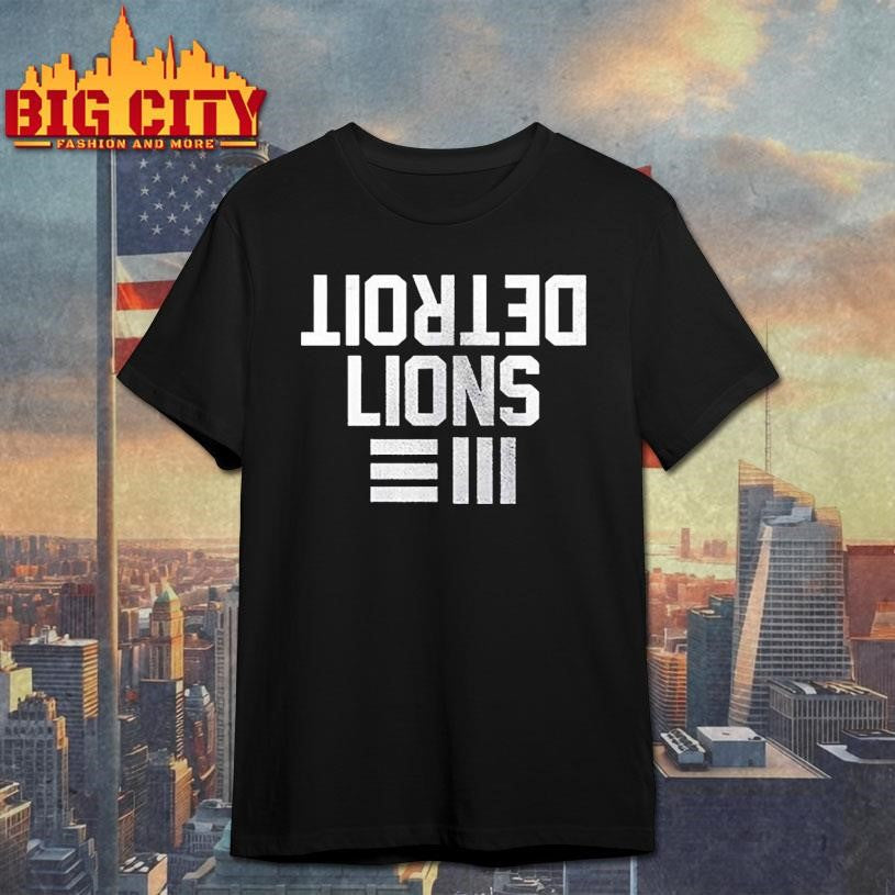 Detroit Lions X Eminem Down With Detroit Logo Shirt