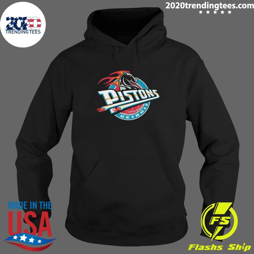 Detroit Pistons Mitchell & Ness Hardwood Shirt