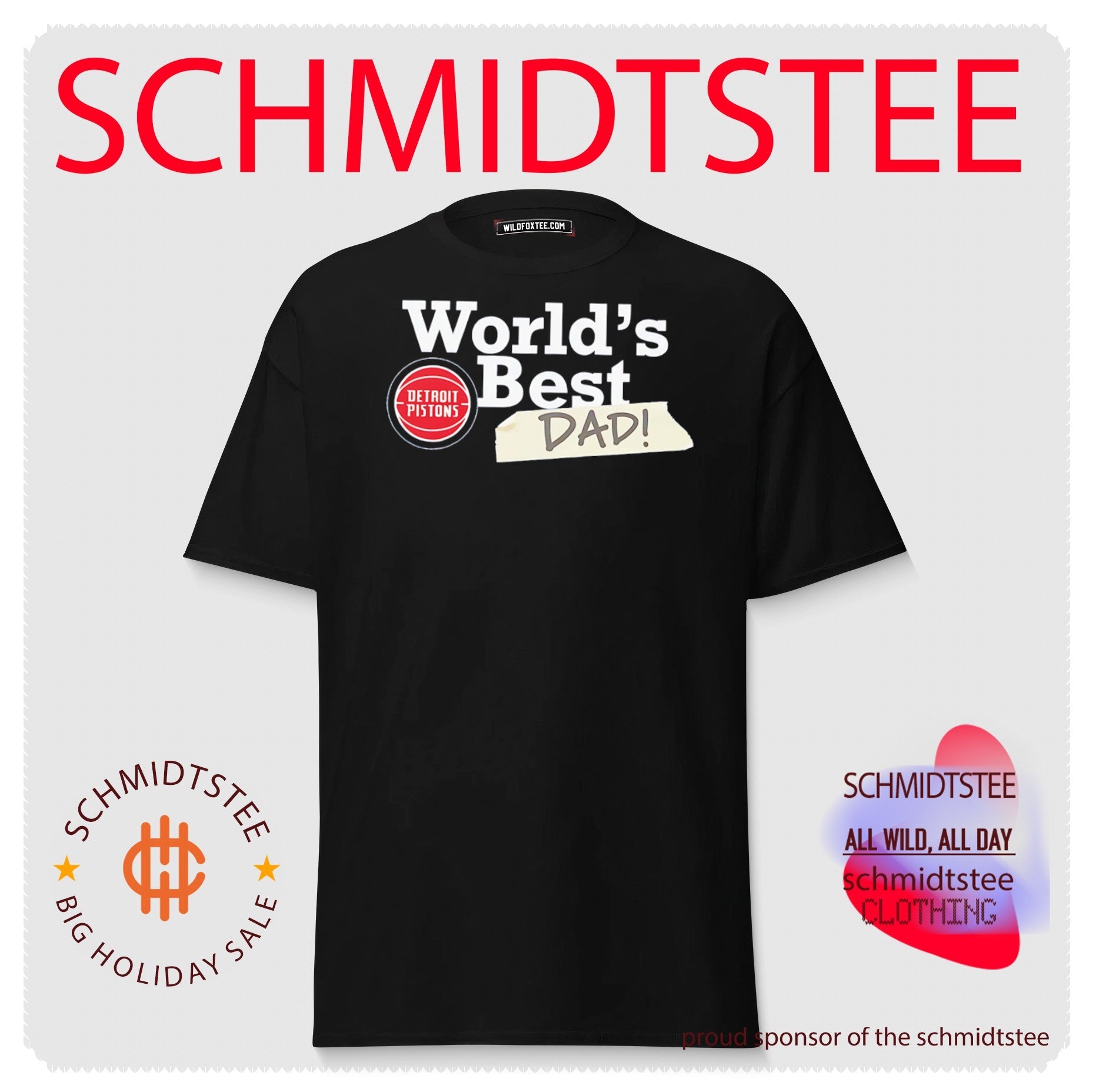 Detroit Pistons World’s Best Dad 2026 shirt
