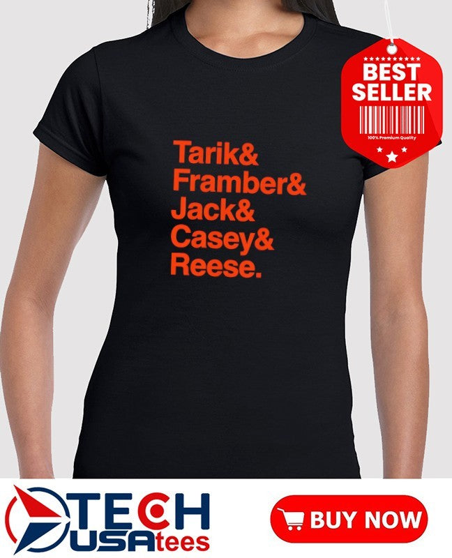 Detroit Tigers Baseball Tarik and Framber and Jack and Casey and Reese shirt