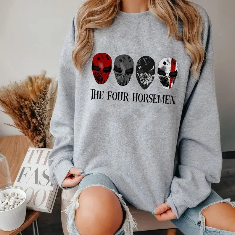 Devil's Night Sweatshirt, Devil's Night Four Horsemen Sweatshirt, Will Grayson, Bookish Shirt, Penelope Douglas Shirt,...