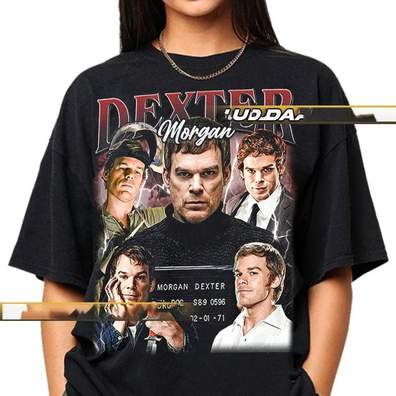 Dexter Morgan T-Shirt, Vintage Style Gift For Woman and Man Unisex T-Shirt Timnas Menswear Streetwear Crewneck Hoodie,...