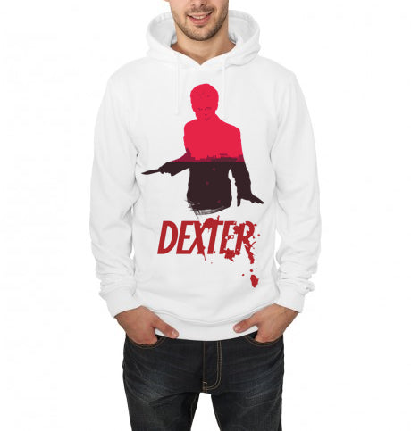Dexter Kills White Hoodie T-Shirts, Sweatshirt | PureTeeCo.com
