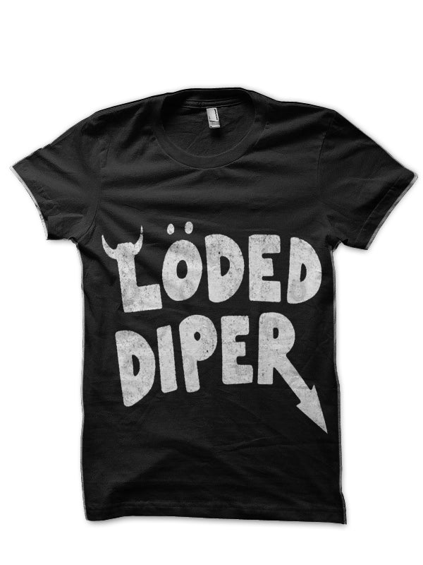 Diaper Loded Black T-Shirt Hoodie, Sweatshirt | PureTeeCo.com