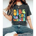 Dibs On The Officer Shirt Police Wife Shirt Police Officer Gift Cop Wife Shirt Back The Blue Shirt Police Girlfriend Thin...