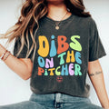 Dibs On The Pitcher Shirt Baseball Girlfriend Shirt Baseball Pitcher Shirt Baseball Girl Pitcher's Girlfriend Shirt...