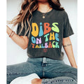 Dibs On The Tailback Shirt Funny Football Shirt Football Girlfriend Gift Game Day Shirt Football Wife Shirt Football Mom...