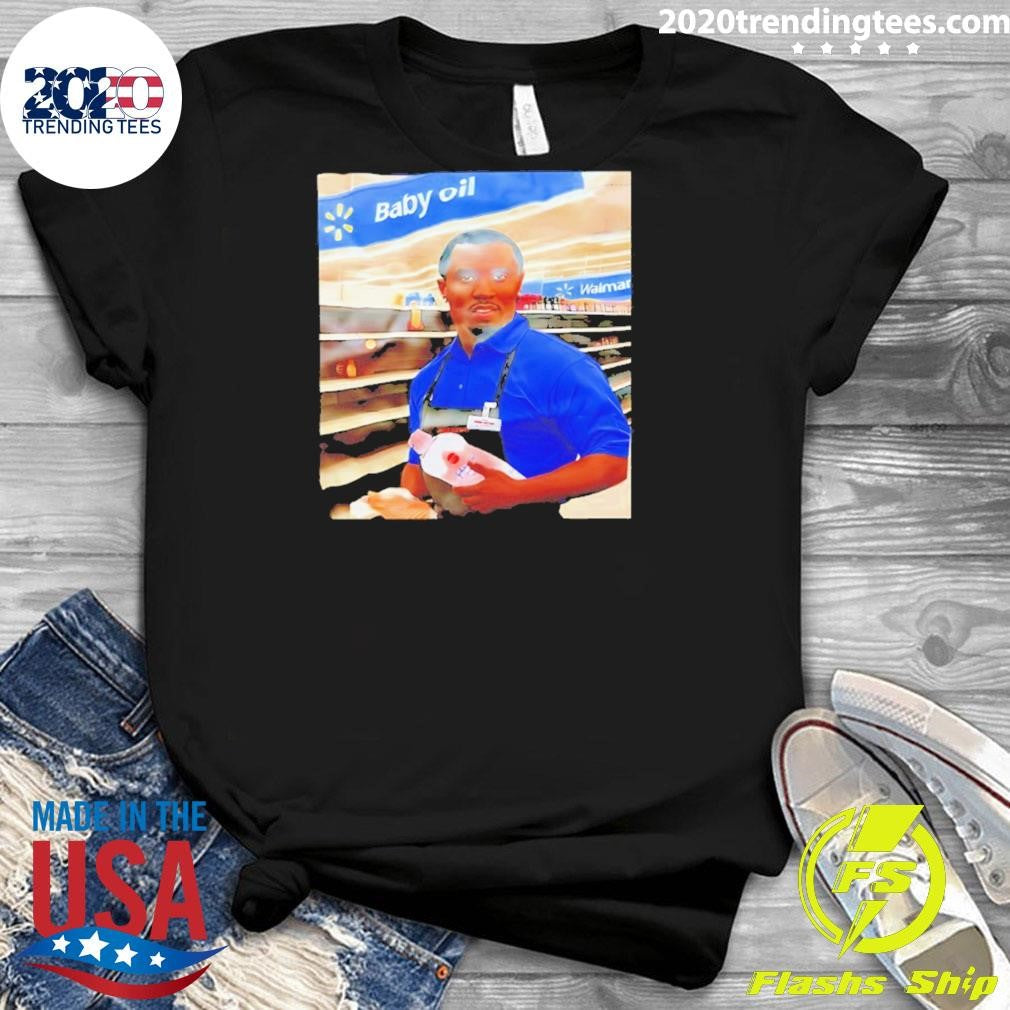 Diddy Baby Oil Walmart Parody Logo Shirt