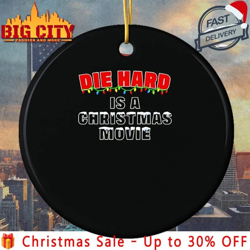 Die Hard christmas light Is A Christmas Movie shirt