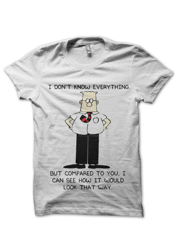 Dilbert T-Shirt Style003 Hoodie, Sweatshirt | PureTeeCo.com