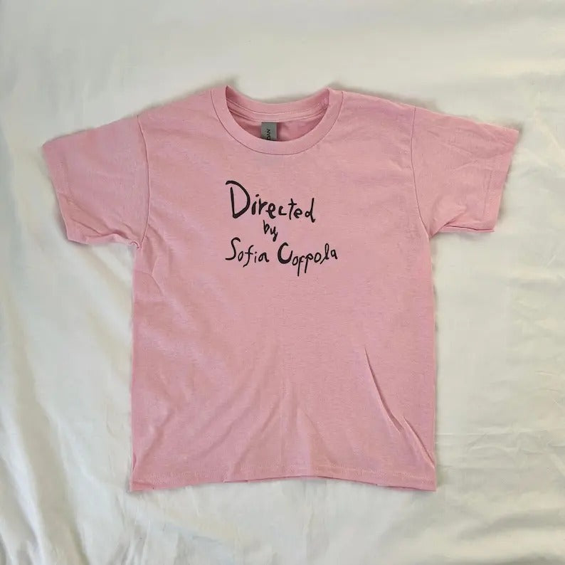 Directed by Sofia Coppola Baby Tee, vintage, Y2k, 90s style Baby Tee, Coquette Aesthetic, Trending Top, streetwear, ahs...