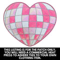 Disco Ball Heart Sequin Patch - PATCH ONLY T-Shirts, Hoodie, Sweatshirt | PureTeeCo.com