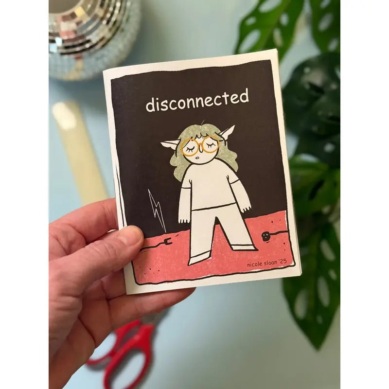 Disconnected - a 12 page zine, by Nicole. 4x5 inches T-Shirts, Hoodie, Sweatshirt | PureTeeCo.com