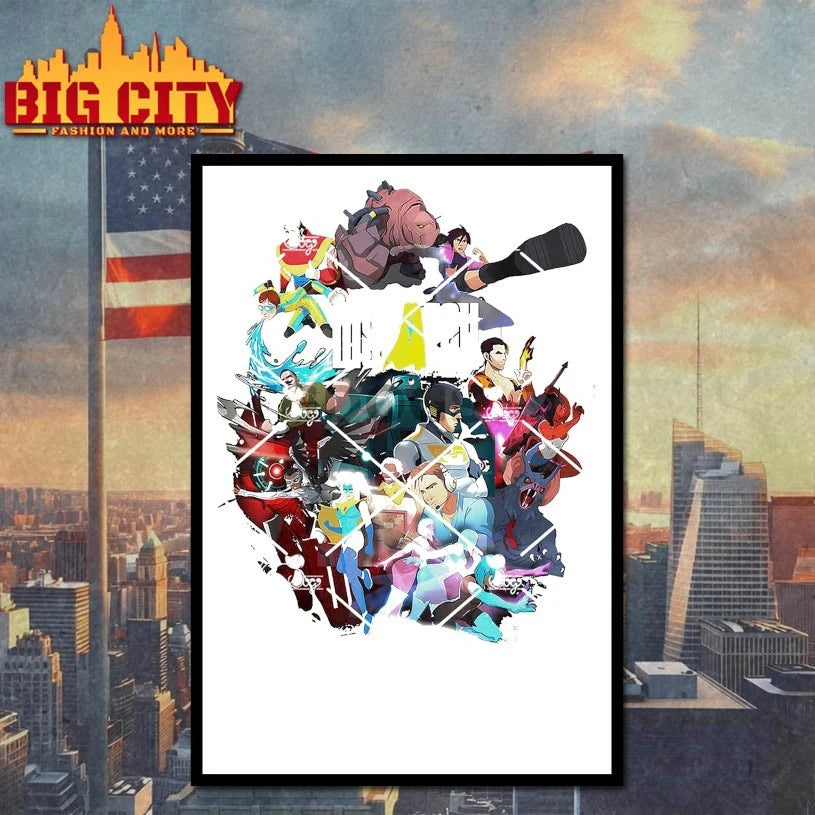 Dispatch Video Game all Characters shirt
