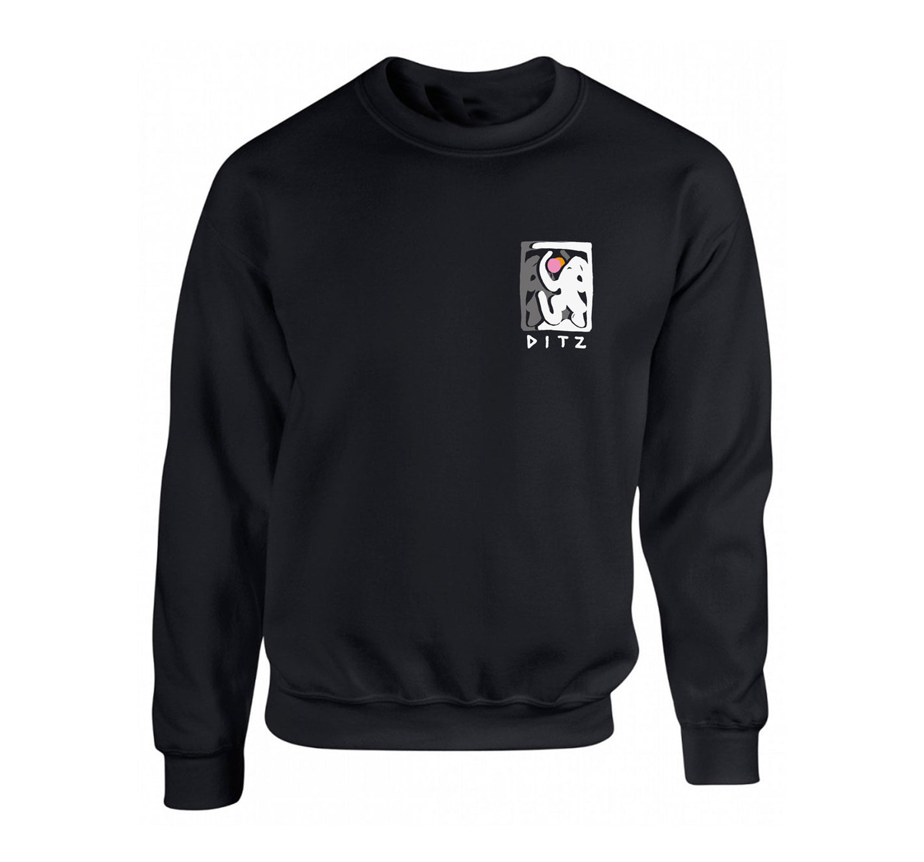 DITZ Crewneck Sweatshirt T-Shirts, Hoodie | PureTeeCo.com