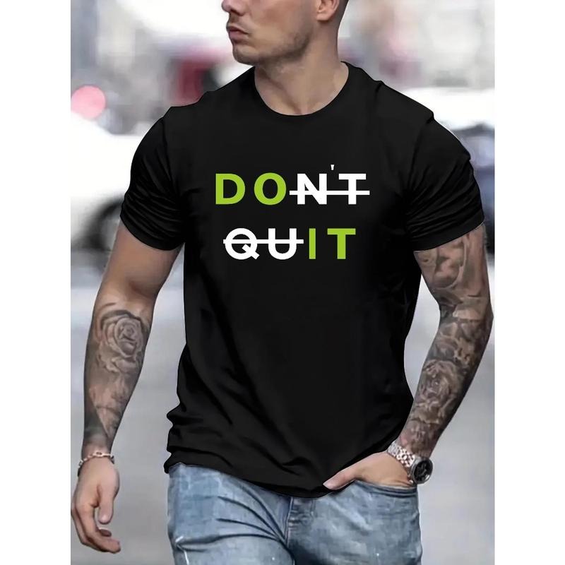 Do It printed T-shirt, men's T-shirt, summer casual short-sleeved T-shirt Made in USA Hoodie, Sweatshirt | PureTeeCo.com