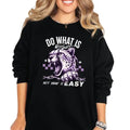 'Do What Is Right Not What Is Easy' Crewneck Sweatshirt, T Shirt, or Hoodie Pullover | Punk, Alt, Grunge, Goth, Skeleton...