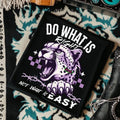 Do What is Right, Not What is Easy Black TShirt | Unisex Short Sleeve T Shirt | Animal Lover Shirt | Inspirational...