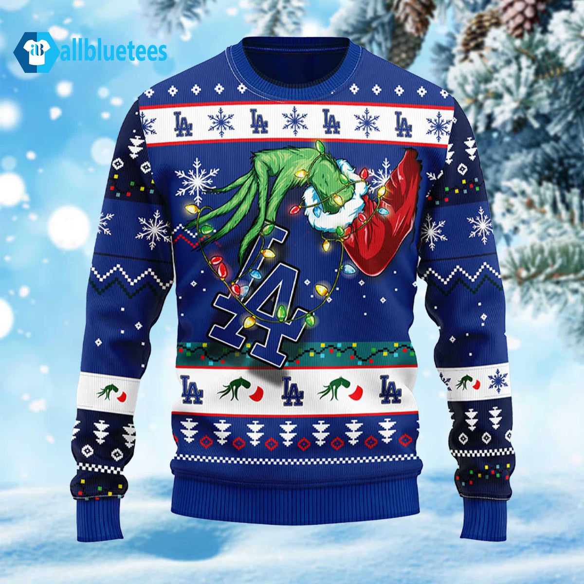 Dodge Grnch Christmas Ugly Sweater