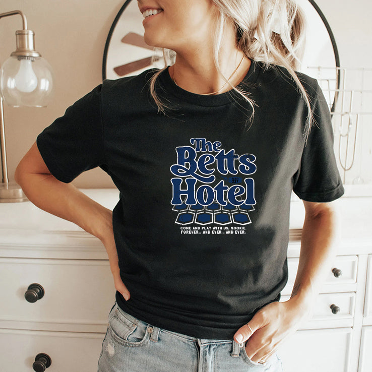 Dodgers Mookie Betts The Betts Hotel T Shirt