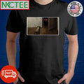 Dog Looking At Door Parodies Deimos by Dragan Bibin shirt