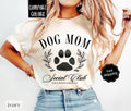 Dog Mom Shirt Comfort Colors,  Dog Lover Tshirt For Dog Mama Hoodie, Sweatshirt | PureTeeCo.com