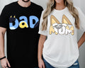 Dog Mom Shirt Mom and Dad Shirts Couple Hoodie, Sweatshirt | PureTeeCo.com