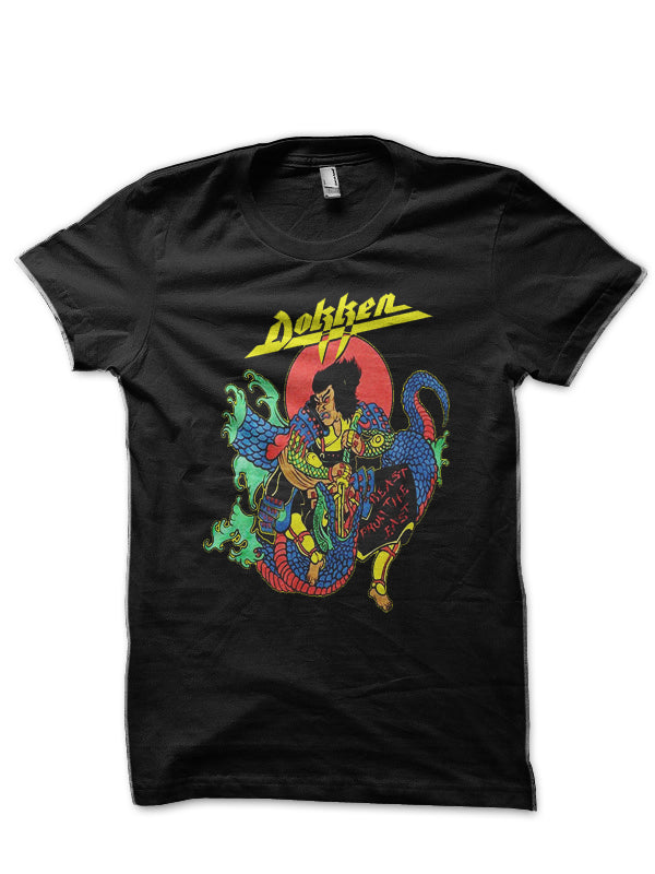 Dokken Black T-Shirt Style004 Hoodie, Sweatshirt | PureTeeCo.com
