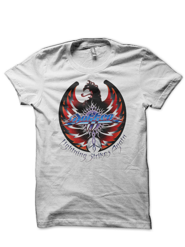 Dokken White T-Shirt Hoodie, Sweatshirt | PureTeeCo.com