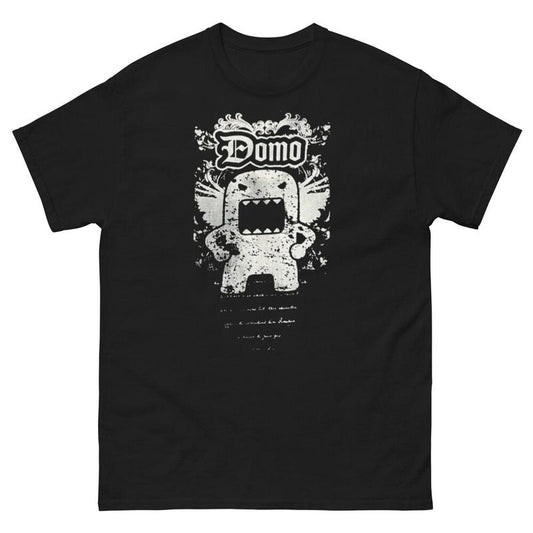 Domo kun t shirt grunge scene emo hot topic Cyber y2k skull Amity Affliction Unisex Full Size