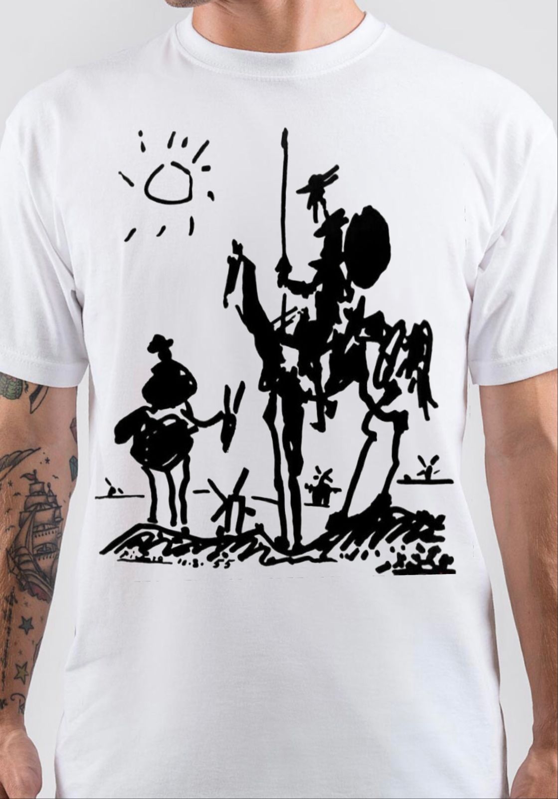 Don Quixote T-Shirt Hoodie, Sweatshirt | PureTeeCo.com