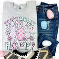Don't Worry Be Hoppy Gildan Sweatshirt T-Shirts, Hoodie | PureTeeCo.com