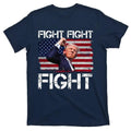 Donald Trump Fight Fight Fight USA Flag You Missed 2024 T-Shirt Hoodie, Sweatshirt | PureTeeCo.com
