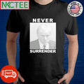Donald Trump Mug Shot Never Surrender shirt