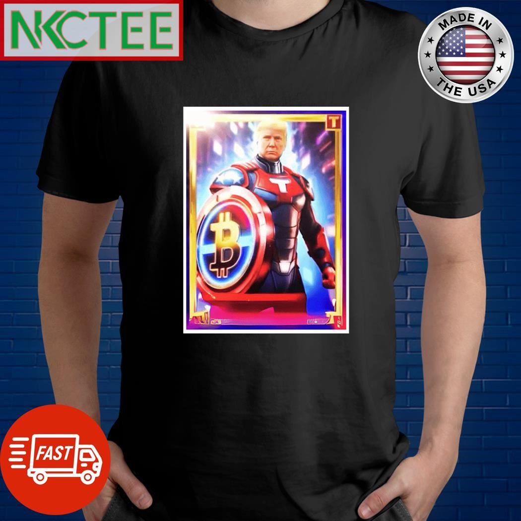 Donald Trump NFT trading cards shirt