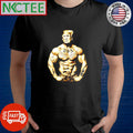 Donald Trump gymer Muscle Workout Tattoo Supporter 2024 shirt