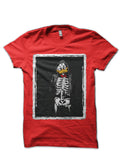 Donald Darko â€“ Donald Duck Meets Donnie Darko Red T-Shirt Hoodie, Sweatshirt | PureTeeCo.com