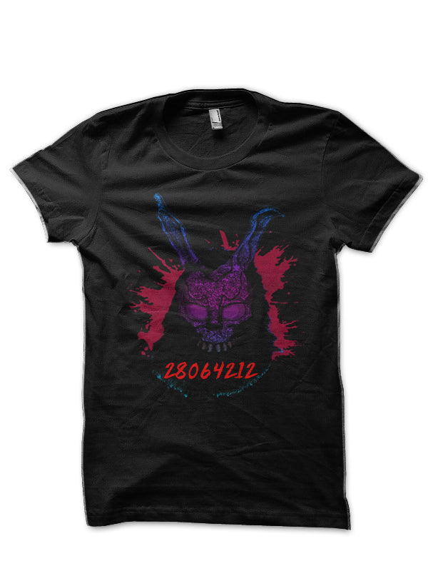 FRANK DONNIE DARKO Black T-Shirt Hoodie, Sweatshirt | PureTeeCo.com