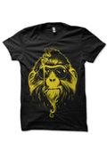 Dope Monkey Black Tee (Dark Blue Available) Hoodie, Sweatshirt | PureTeeCo.com