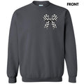 Double Black Checkered Bow Sweatshirt 'NLB' T-Shirts, Hoodie | PureTeeCo.com